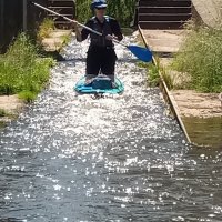 Oker: SUP und Bike