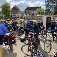 Radtour der Frauenfitnessgruppe